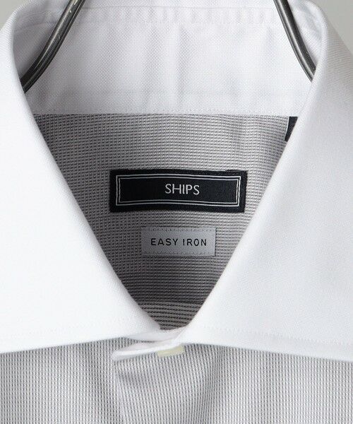 SHIPS / シップス シャツ・ブラウス | SHIPS: イージーアイロン ワイドカラー  クレリック シャツ | 詳細12