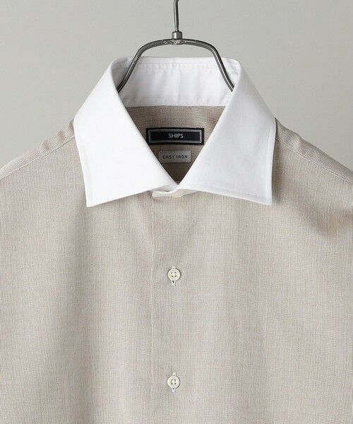 SHIPS / シップス シャツ・ブラウス | SHIPS: イージーアイロン ワイドカラー  クレリック シャツ | 詳細25