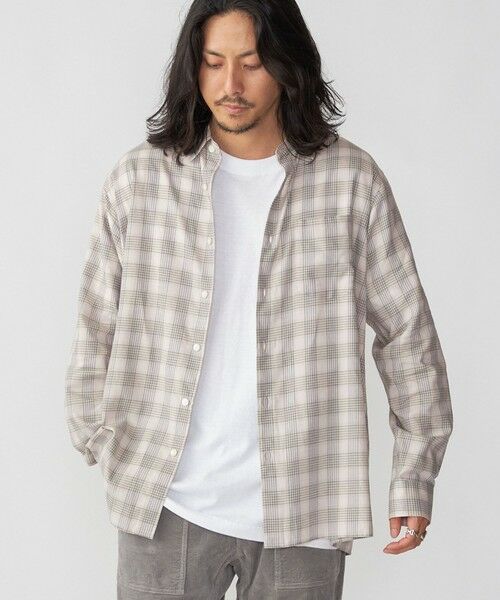 SHIPS / シップス シャツ・ブラウス | SHIPS: コットン ウール リラックス チェックシャツ | 詳細1