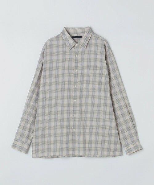 SHIPS / シップス シャツ・ブラウス | SHIPS: コットン ウール リラックス チェックシャツ | 詳細9