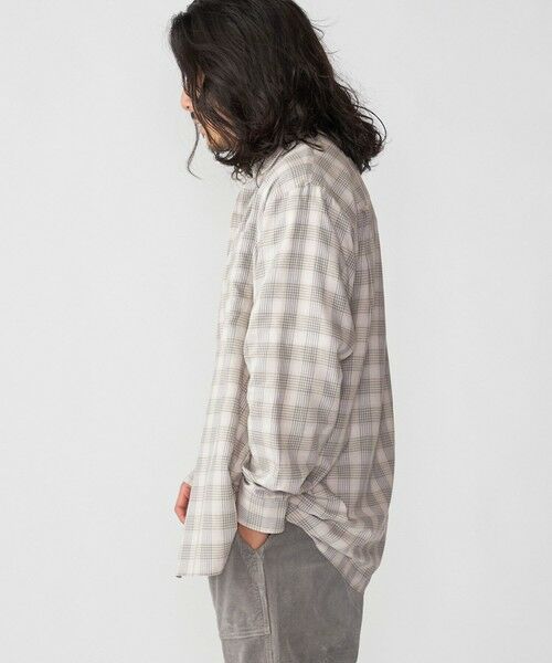 SHIPS / シップス シャツ・ブラウス | SHIPS: コットン ウール リラックス チェックシャツ | 詳細2