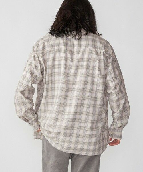 SHIPS / シップス シャツ・ブラウス | SHIPS: コットン ウール リラックス チェックシャツ | 詳細3