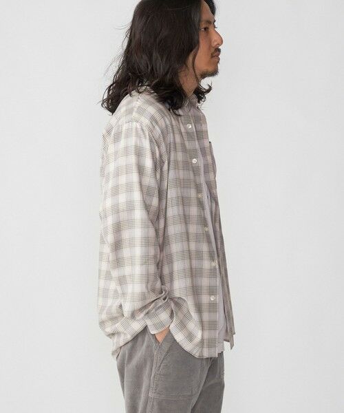 SHIPS / シップス シャツ・ブラウス | SHIPS: コットン ウール リラックス チェックシャツ | 詳細4