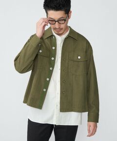 SHIPS / シップス ミリタリージャケット・コート | SHIPS: ミリタリー カバー シャツ ジャケット