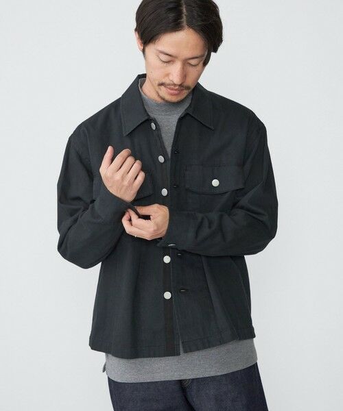 SHIPS / シップス ミリタリージャケット・コート | SHIPS: ミリタリー カバー シャツ ジャケット | 詳細1