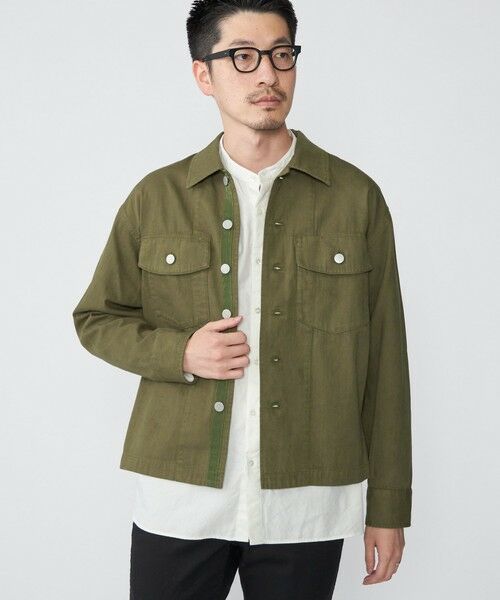 SHIPS / シップス ミリタリージャケット・コート | SHIPS: ミリタリー カバー シャツ ジャケット | 詳細11