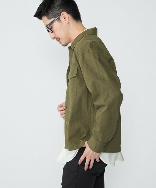 SHIPS / シップス ミリタリージャケット・コート | SHIPS: ミリタリー カバー シャツ ジャケット | 詳細12