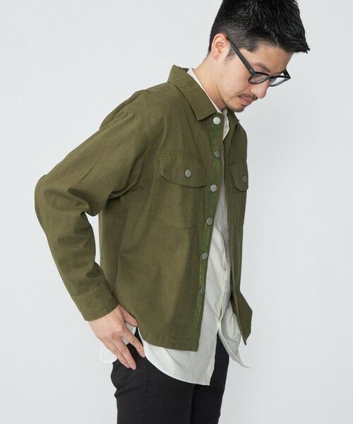 SHIPS / シップス ミリタリージャケット・コート | SHIPS: ミリタリー カバー シャツ ジャケット | 詳細14