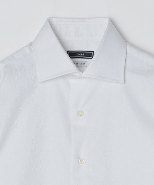 SHIPS / シップス シャツ・ブラウス | SHIPS: イージーアイロン ツイル ワイドカラー シャツ | 詳細3