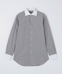 SHIPS / シップス シャツ・ブラウス | SHIPS: イージーアイロン チェック クレリック ワイドカラー シャツ