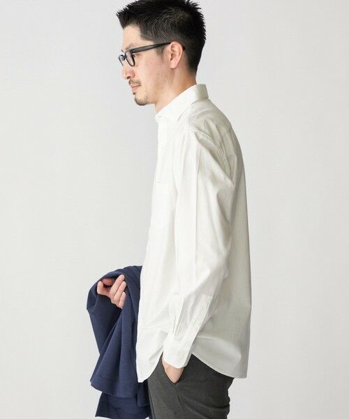 SHIPS / シップス シャツ・ブラウス | SHIPS: セミワイド ソリッド ネルシャツ | 詳細6