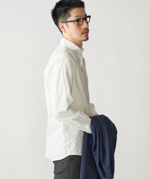 SHIPS / シップス シャツ・ブラウス | SHIPS: セミワイド ソリッド ネルシャツ | 詳細8