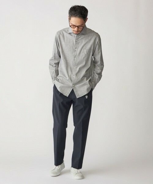 SHIPS / シップス シャツ・ブラウス | SHIPS: セミワイド ソリッド ネルシャツ | 詳細12