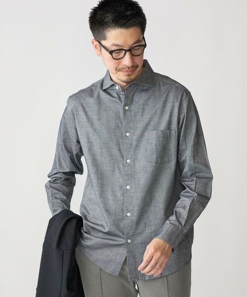 SHIPS / シップス シャツ・ブラウス | SHIPS: セミワイド ソリッド ネルシャツ | 詳細20