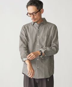 SHIPS / シップス シャツ・ブラウス | SHIPS: セミワイド ギンガム/ストライプ ビエラ シャツ