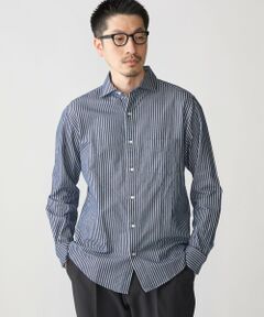 SHIPS / シップス シャツ・ブラウス | SHIPS: セミワイド ギンガム/ストライプ ビエラ シャツ