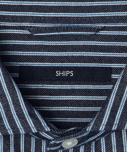 SHIPS / シップス シャツ・ブラウス | SHIPS: セミワイド ギンガム/ストライプ ビエラ シャツ | 詳細14