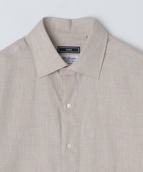 SHIPS / シップス シャツ・ブラウス | SHIPS: CARLO BASETTI コットンフランネル ワイドカラー シャツ | 詳細18