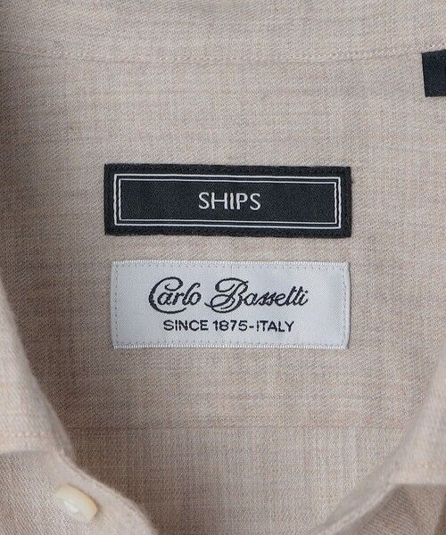 SHIPS / シップス シャツ・ブラウス | SHIPS: CARLO BASETTI コットンフランネル ワイドカラー シャツ | 詳細21