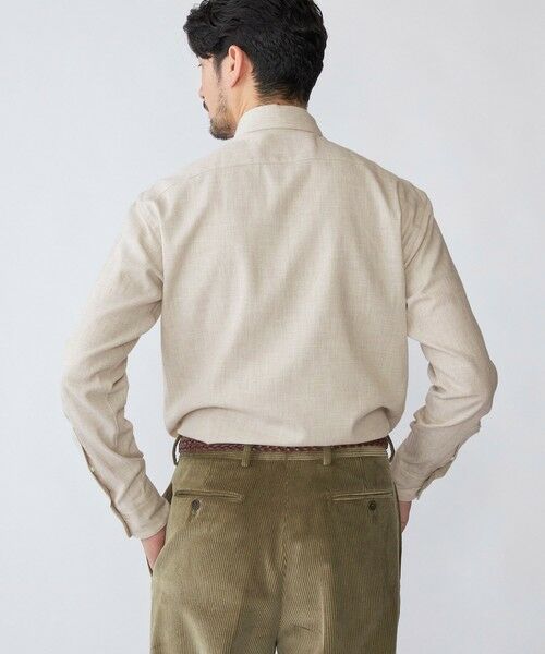 SHIPS / シップス シャツ・ブラウス | SHIPS: CARLO BASETTI コットンフランネル ワイドカラー シャツ | 詳細5