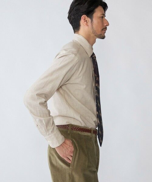 SHIPS / シップス シャツ・ブラウス | SHIPS: CARLO BASETTI コットンフランネル ワイドカラー シャツ | 詳細6