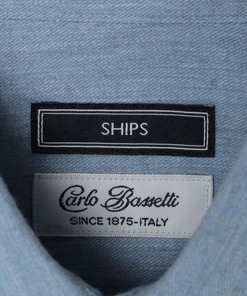 SHIPS / シップス シャツ・ブラウス | SHIPS: CARLO BASETTI コットンフランネル ワイドカラー シャツ | 詳細28