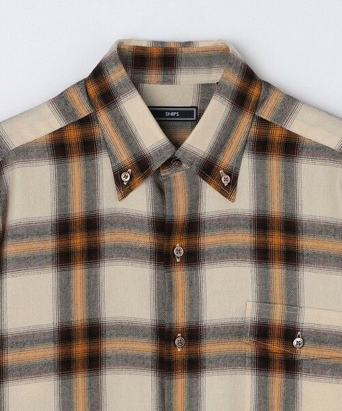 SHIPS / シップス シャツ・ブラウス | SHIPS: オンブレ チェック ボタンダウン ネルシャツ | 詳細3