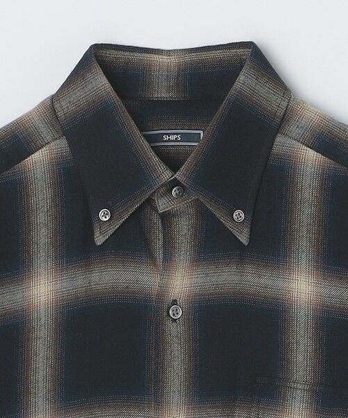 SHIPS / シップス シャツ・ブラウス | SHIPS: オンブレ チェック ボタンダウン ネルシャツ | 詳細9