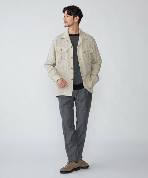 SHIPS / シップス シャツ・ブラウス | SHIPS: リネン ウール オーバーシャツ | 詳細6