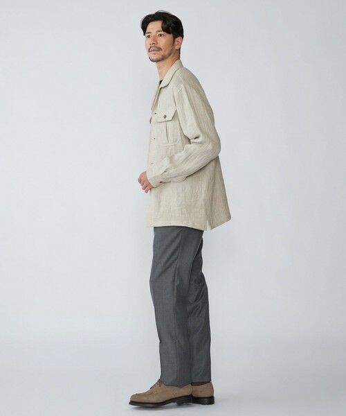SHIPS / シップス シャツ・ブラウス | SHIPS: リネン ウール オーバーシャツ | 詳細7