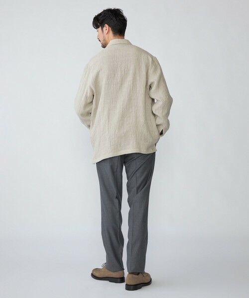 SHIPS / シップス シャツ・ブラウス | SHIPS: リネン ウール オーバーシャツ | 詳細8