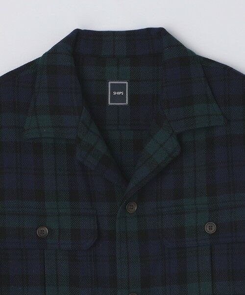 SHIPS / シップス シャツ・ブラウス | SHIPS: ブラックウォッチチェック オーバー シャツ | 詳細2