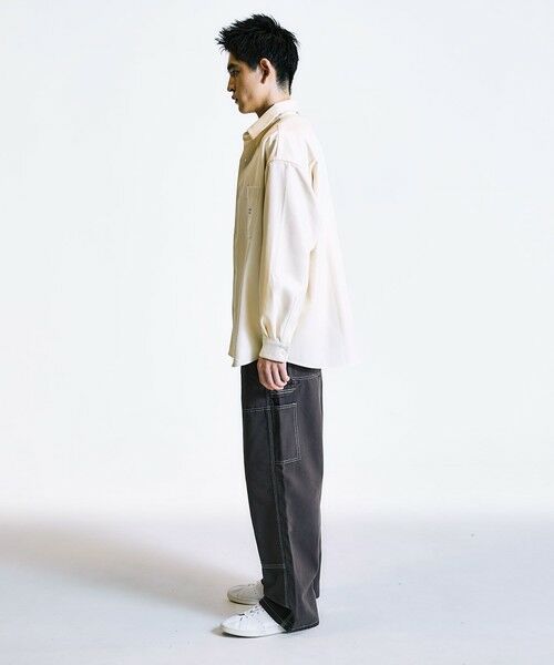 SHIPS / シップス シャツ・ブラウス | City Ambient Products: レギュラーカラー ロングスリーブ オーバー シャツ | 詳細2