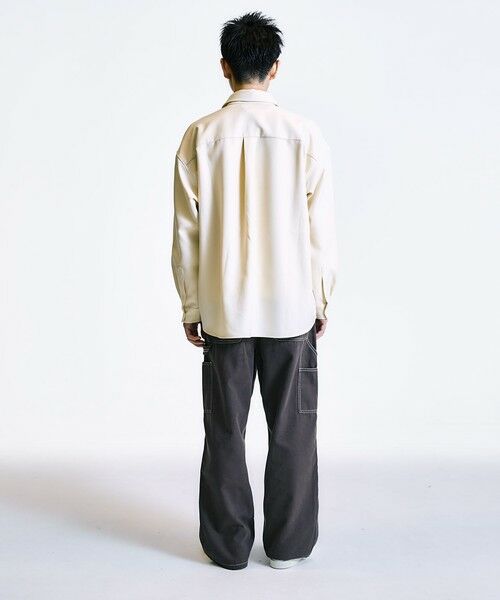 SHIPS / シップス シャツ・ブラウス | City Ambient Products: レギュラーカラー ロングスリーブ オーバー シャツ | 詳細3