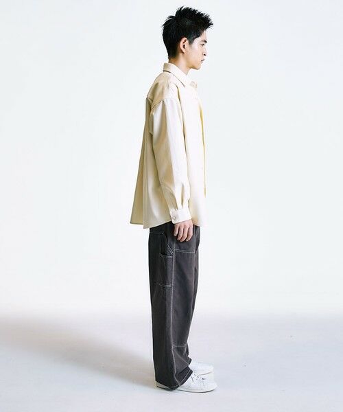 SHIPS / シップス シャツ・ブラウス | City Ambient Products: レギュラーカラー ロングスリーブ オーバー シャツ | 詳細4