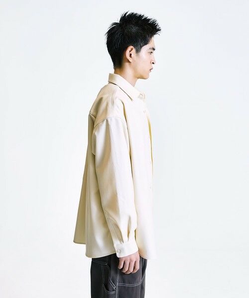 SHIPS / シップス シャツ・ブラウス | City Ambient Products: レギュラーカラー ロングスリーブ オーバー シャツ | 詳細8