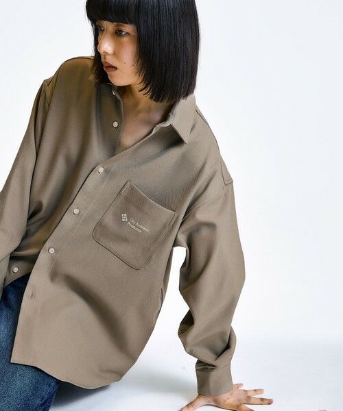 SHIPS / シップス シャツ・ブラウス | City Ambient Products: レギュラーカラー ロングスリーブ オーバー シャツ | 詳細25