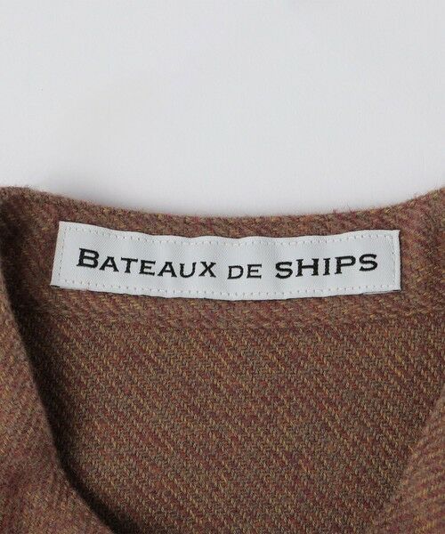 SHIPS / シップス シャツ・ブラウス | BATEAUX DE SHIPS: コットン ツイード シャツ | 詳細4