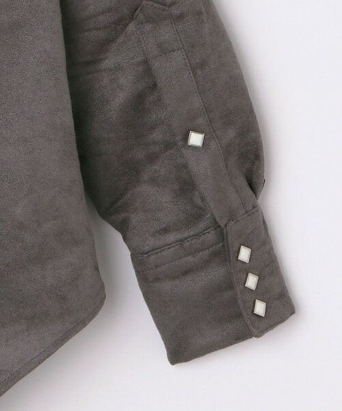 SHIPS / シップス シャツ・ブラウス | ROCKMOUNT: ポリエステル フェイクスウェード ウエスタン シャツ | 詳細3