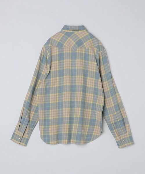 SHIPS / シップス シャツ・ブラウス | WYTHE NEW YORK: Washed Flannel Pearlsnap Shirt | 詳細1