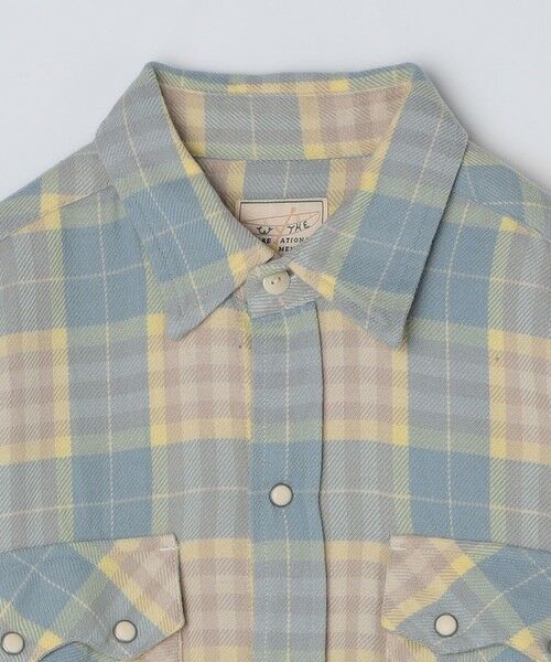 SHIPS / シップス シャツ・ブラウス | WYTHE NEW YORK: Washed Flannel Pearlsnap Shirt | 詳細2