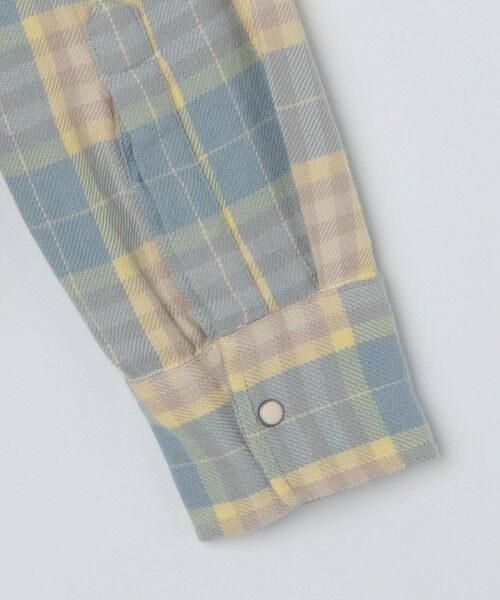 SHIPS / シップス シャツ・ブラウス | WYTHE NEW YORK: Washed Flannel Pearlsnap Shirt | 詳細4