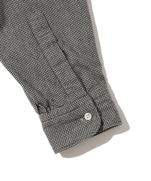 SHIPS / シップス シャツ・ブラウス | Southwick Gate Label: バンドカラー プルオーバー ハウンドトゥース ネルシャツ | 詳細3