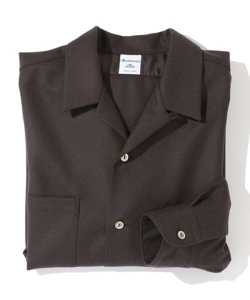 SHIPS / シップス シャツ・ブラウス | Southwick Gate Label: ウール ダブルポケット オーバーシャツ | 詳細10