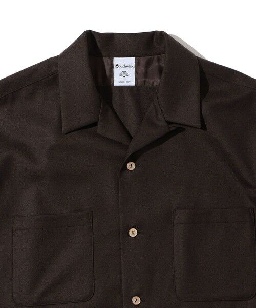 SHIPS / シップス シャツ・ブラウス | Southwick Gate Label: ウール ダブルポケット オーバーシャツ | 詳細11