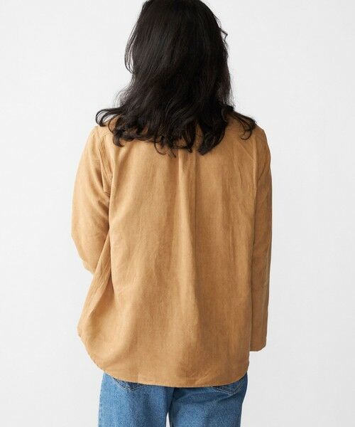 SHIPS / シップス シャツ・ブラウス | BENCH MARKING SHIRT: スキッパー ポリエステル フェイクスエード シャツ | 詳細16