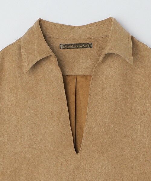 SHIPS / シップス シャツ・ブラウス | BENCH MARKING SHIRT: スキッパー ポリエステル フェイクスエード シャツ | 詳細20