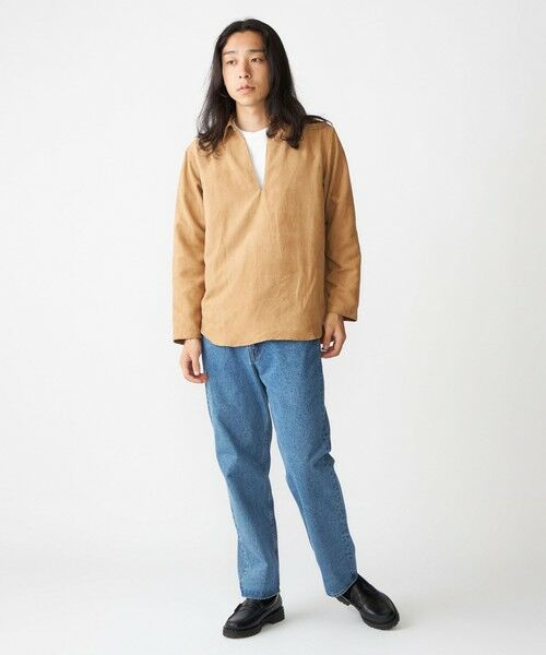 SHIPS / シップス シャツ・ブラウス | BENCH MARKING SHIRT: スキッパー ポリエステル フェイクスエード シャツ | 詳細13