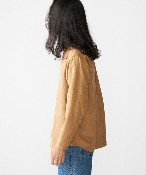 SHIPS / シップス シャツ・ブラウス | BENCH MARKING SHIRT: スキッパー ポリエステル フェイクスエード シャツ | 詳細15