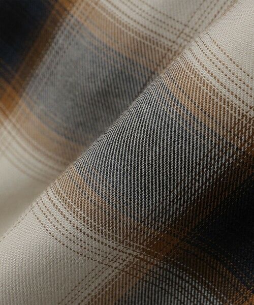 SHIPS / シップス シャツ・ブラウス | SHIPS: オンブレ チェック オープンカラー シャツ | 詳細8